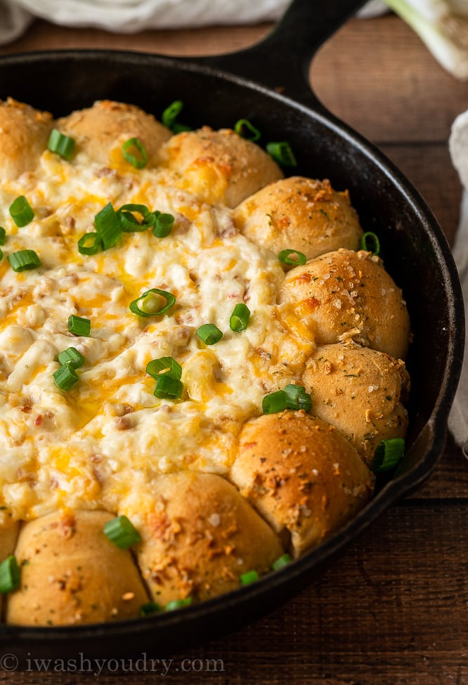 A deliciously cheesy party dip perfect for guests!