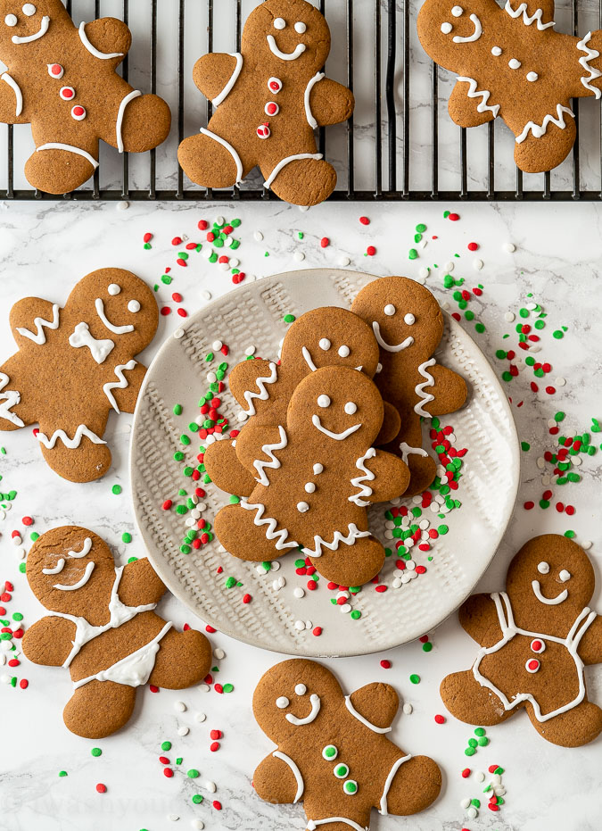 How To Make Gingerbread Cookies the easy way!