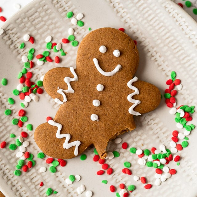 Perfect Gingerbread Cookie Recipe - I Wash You Dry