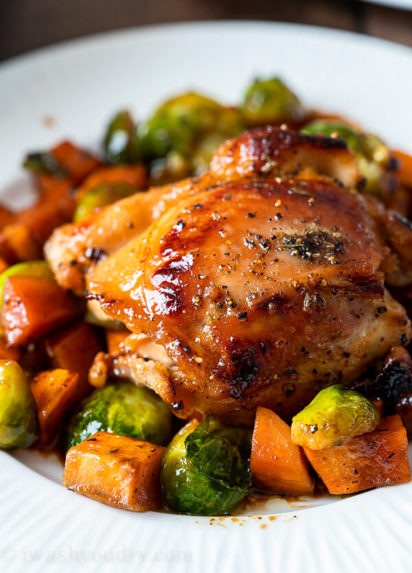 Honey Glazed Chicken Skillet I Wash You Dry