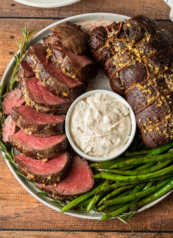 Juicy and tender beef tenderloin recipe