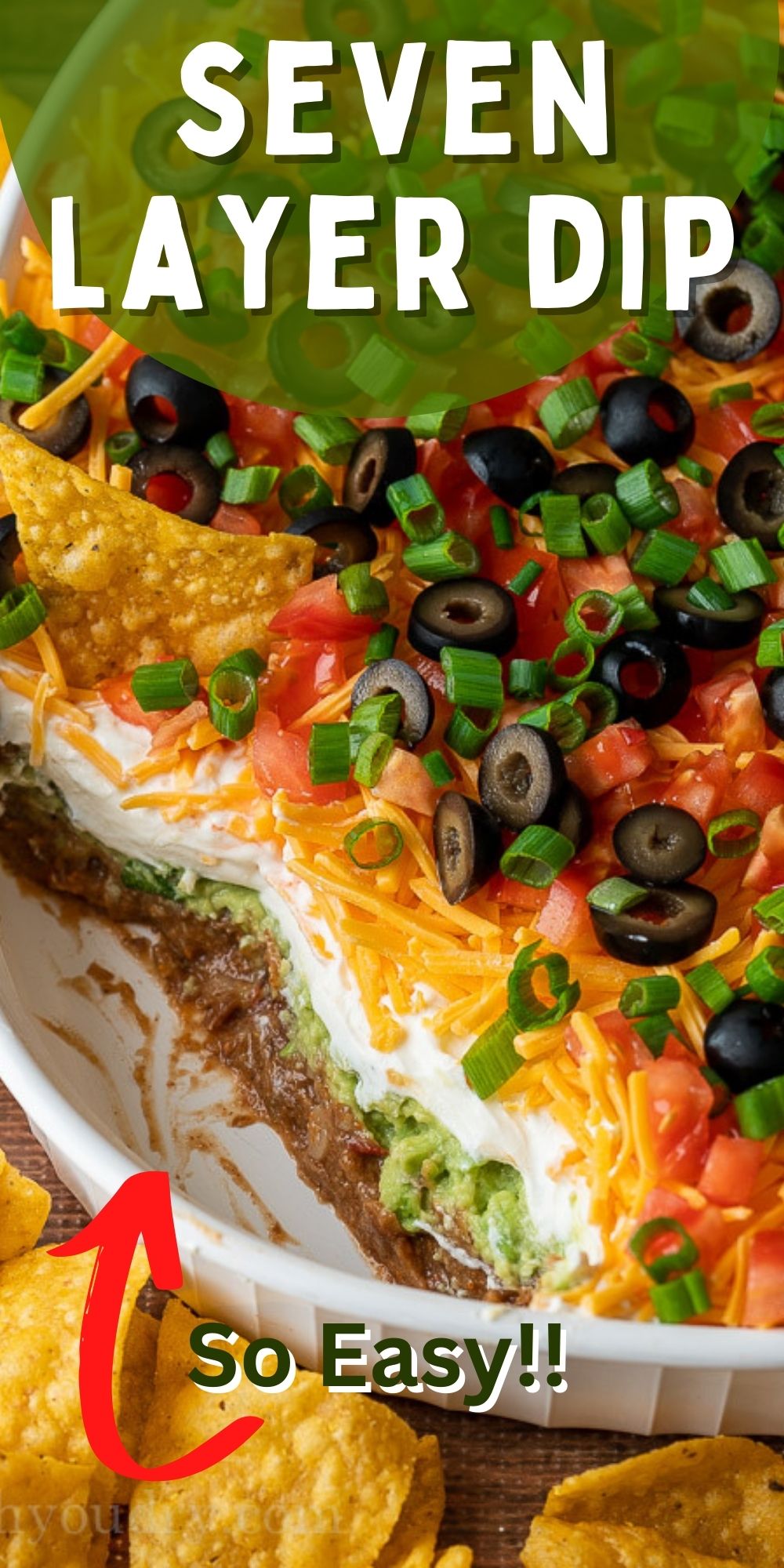 7 Layer Dip Recipe - I Wash You Dry