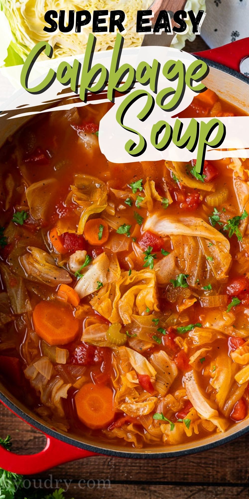 Cabbage Soup Recipe - I Wash You Dry
