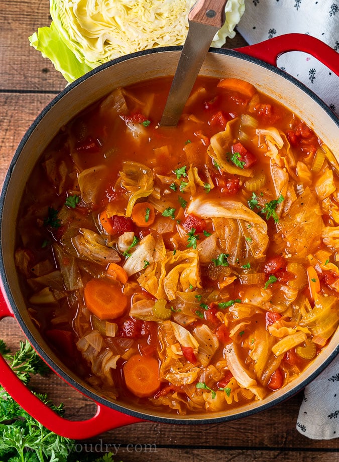 Quick and easy Cabbage Soup
