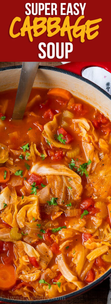 Healthy Cabbage Soup Recipe