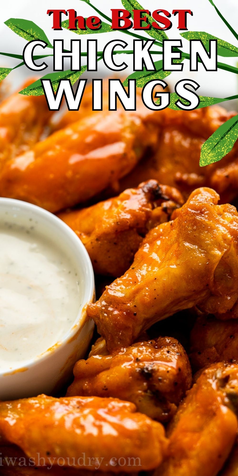 Crispy Oven Baked Chicken Wings I Wash You Dry