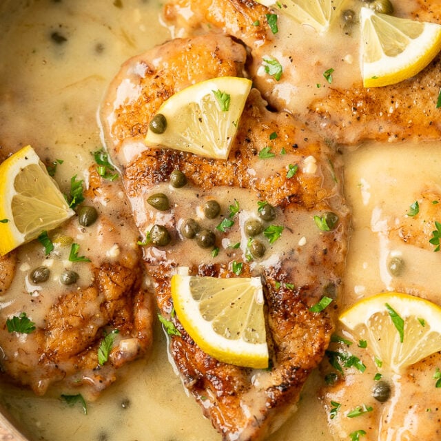Easy Chicken Piccata Recipe - I Wash You Dry