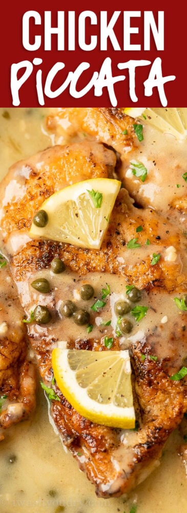 Chicken Piccata is an easy Italian meal that looks fancy, but is secretly easy to prepare.