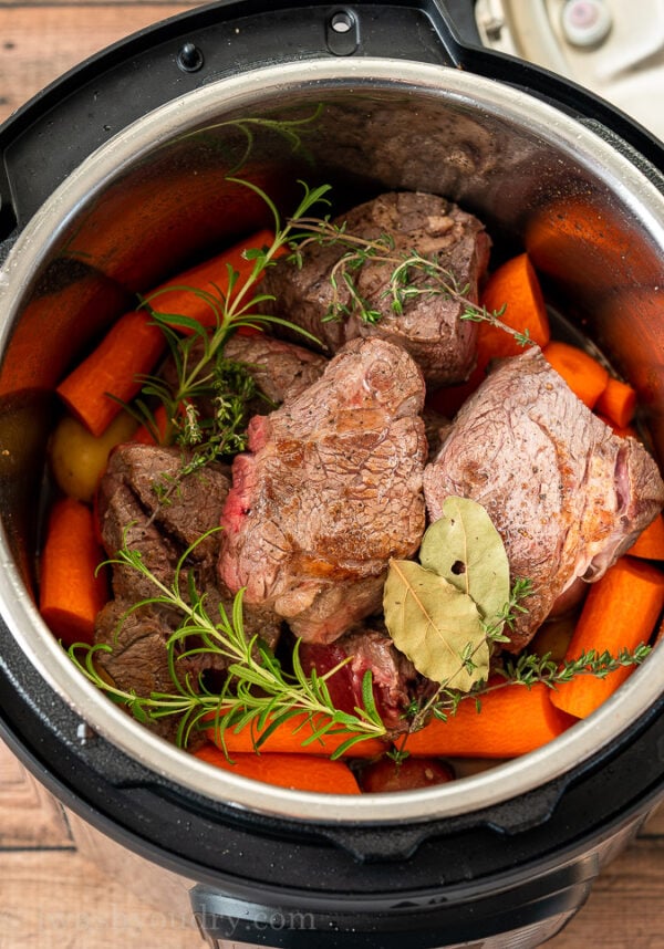 Instant Pot Pot Roast Recipe - I Wash You Dry