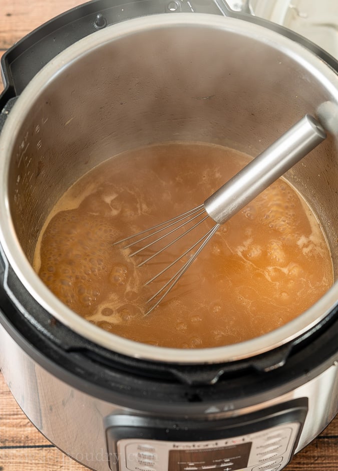 Making Gravy in Instant Pot