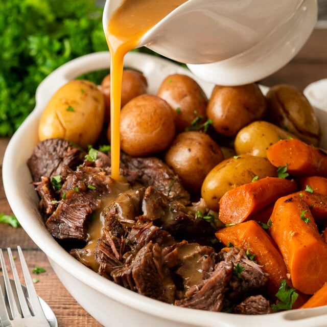 Instant Pot Pot Roast Recipe - I Wash You Dry