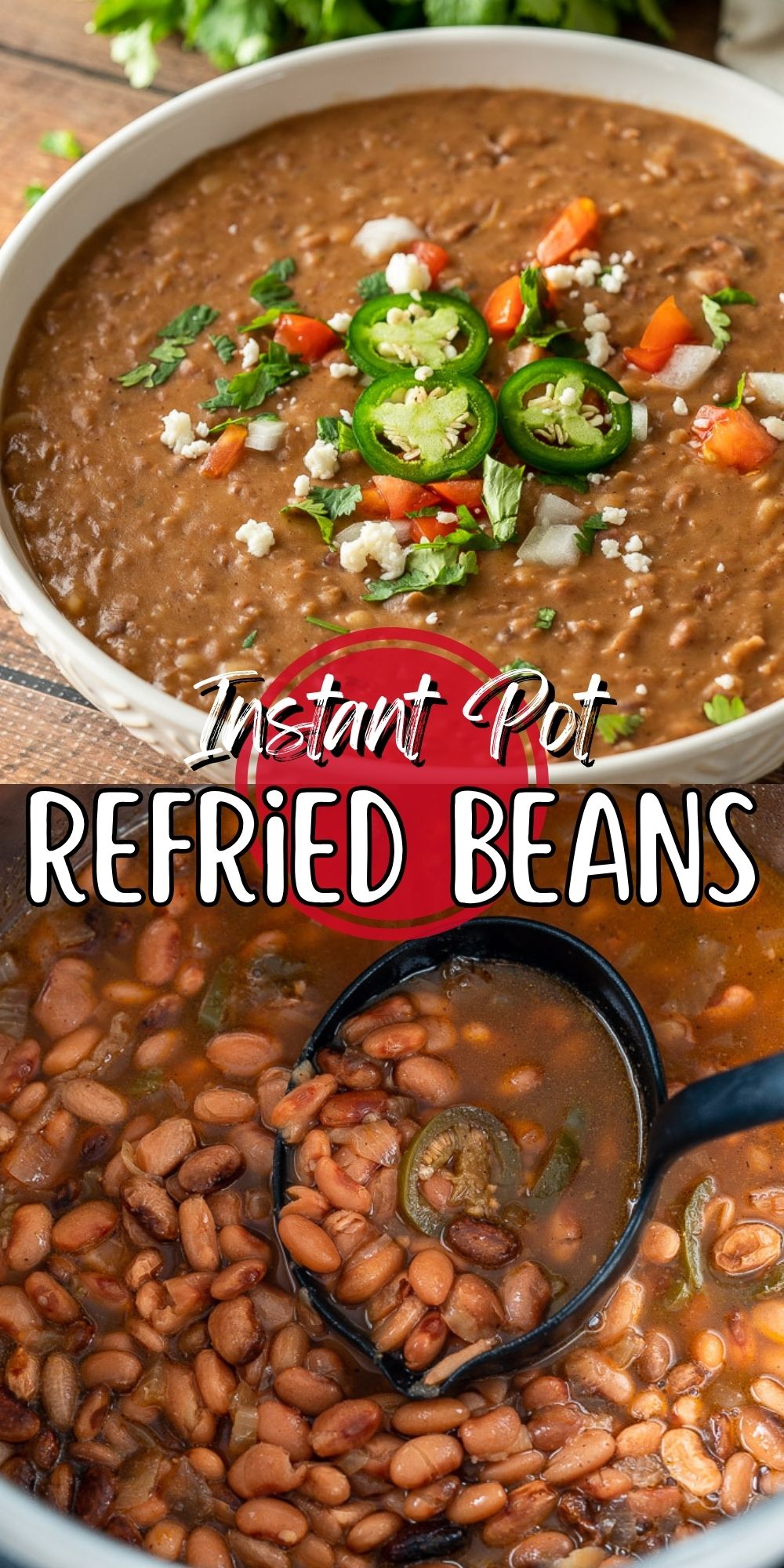 Instant Pot Refried Beans Recipe - I Wash You Dry