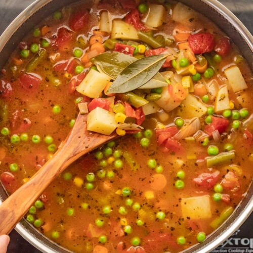 Quick Vegetable Ground Beef Soup I Wash You Dry