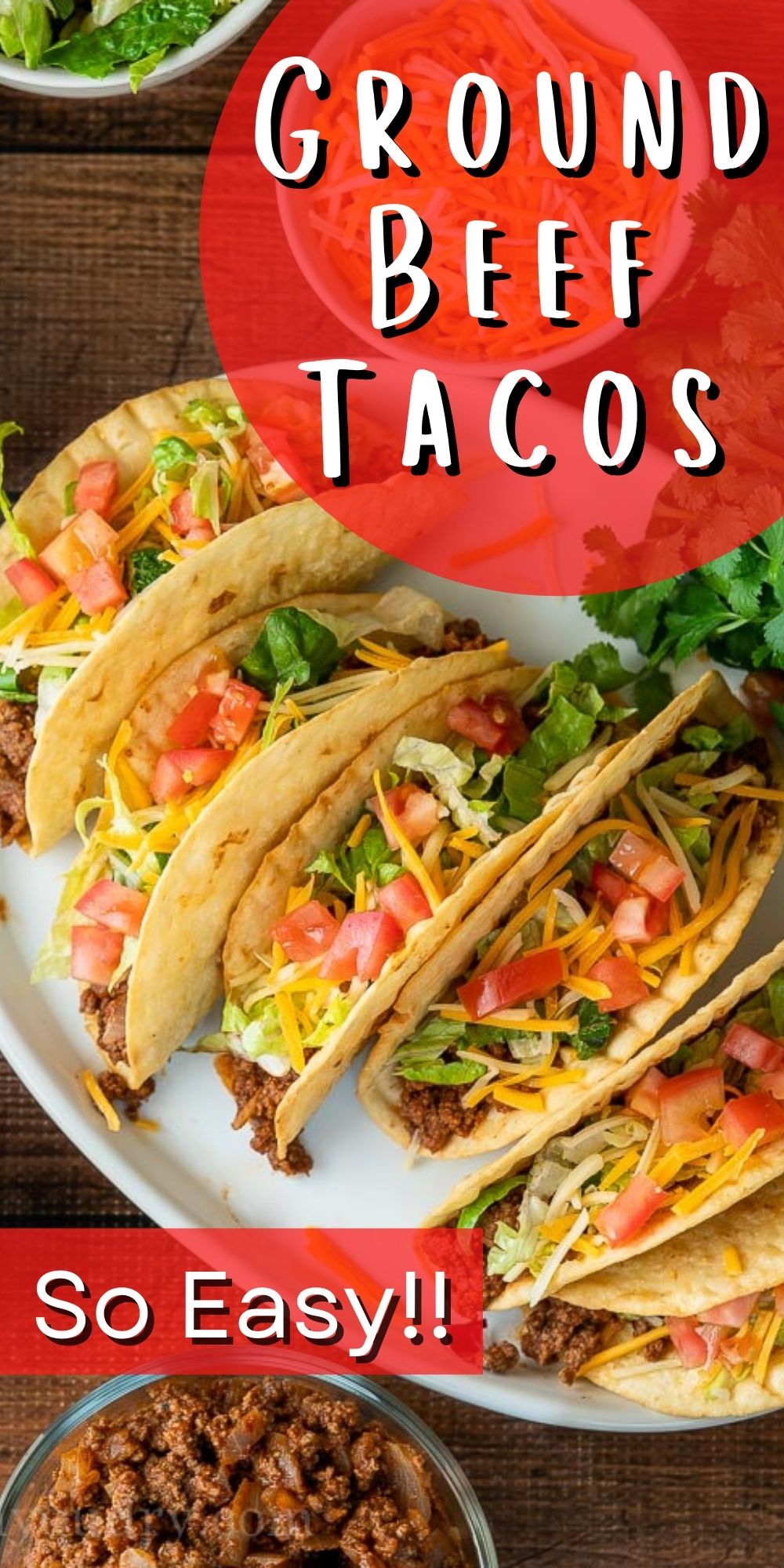 Ground Beef Tacos Recipe - I Wash You Dry