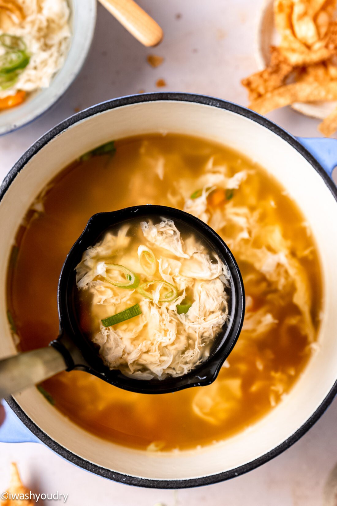 Chicken Egg Drop Soup Recipe - Chicken Noodle Egg Drop Soup