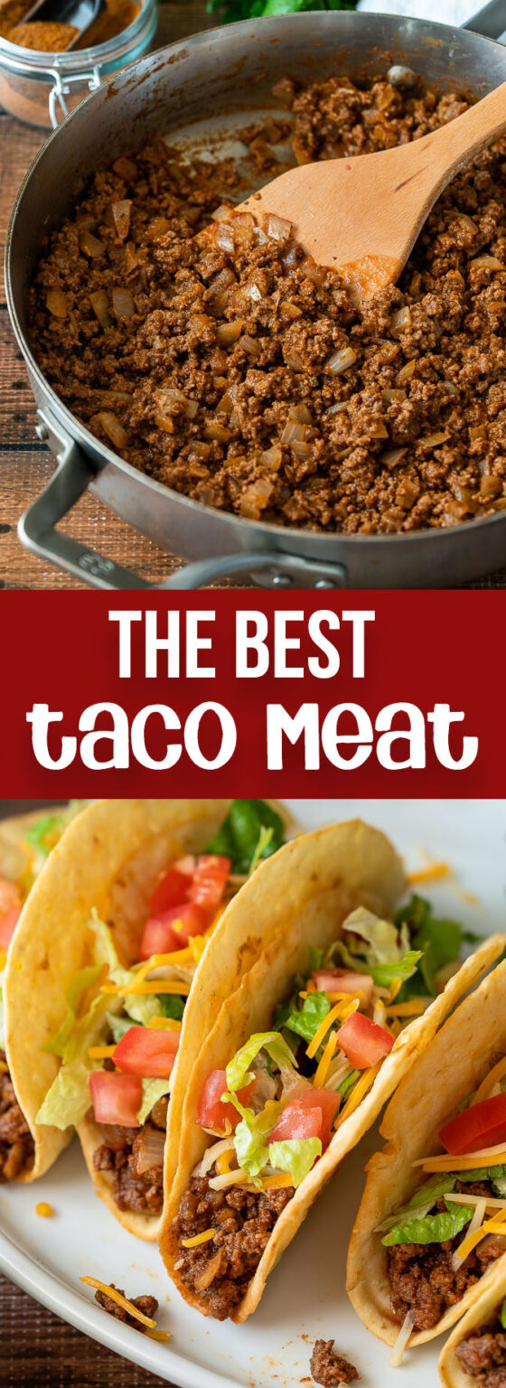 Ground Beef Tacos Recipe - I Wash You Dry