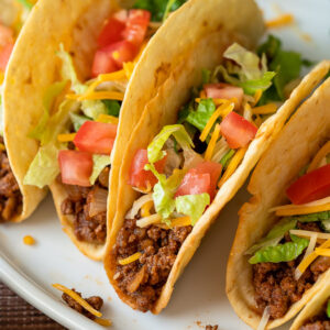 Ground Beef Tacos Recipe - I Wash You Dry