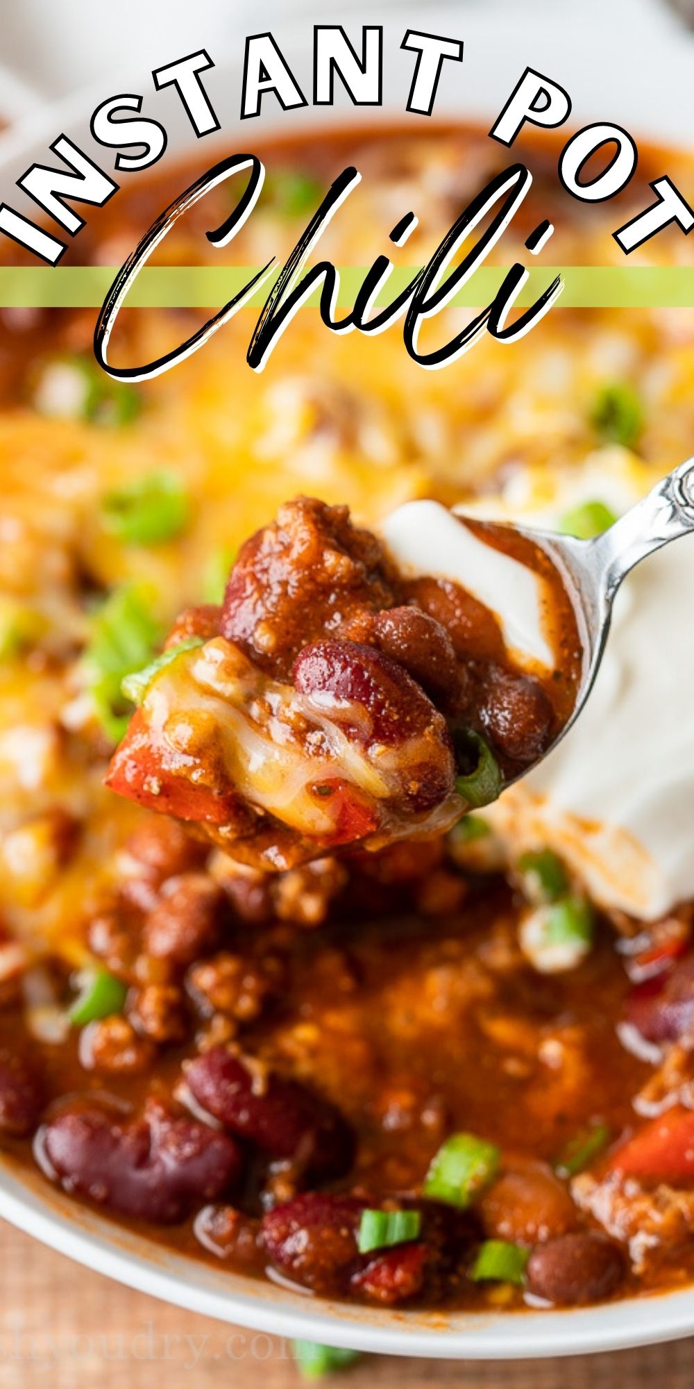 Best Instant Pot Chili Recipe I Wash You Dry