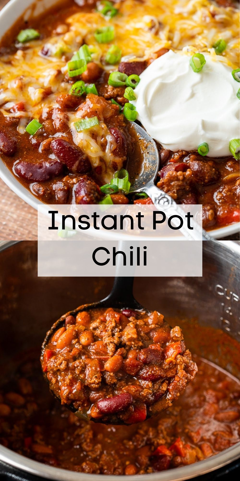 Best Instant Pot Chili Recipe - I Wash You Dry