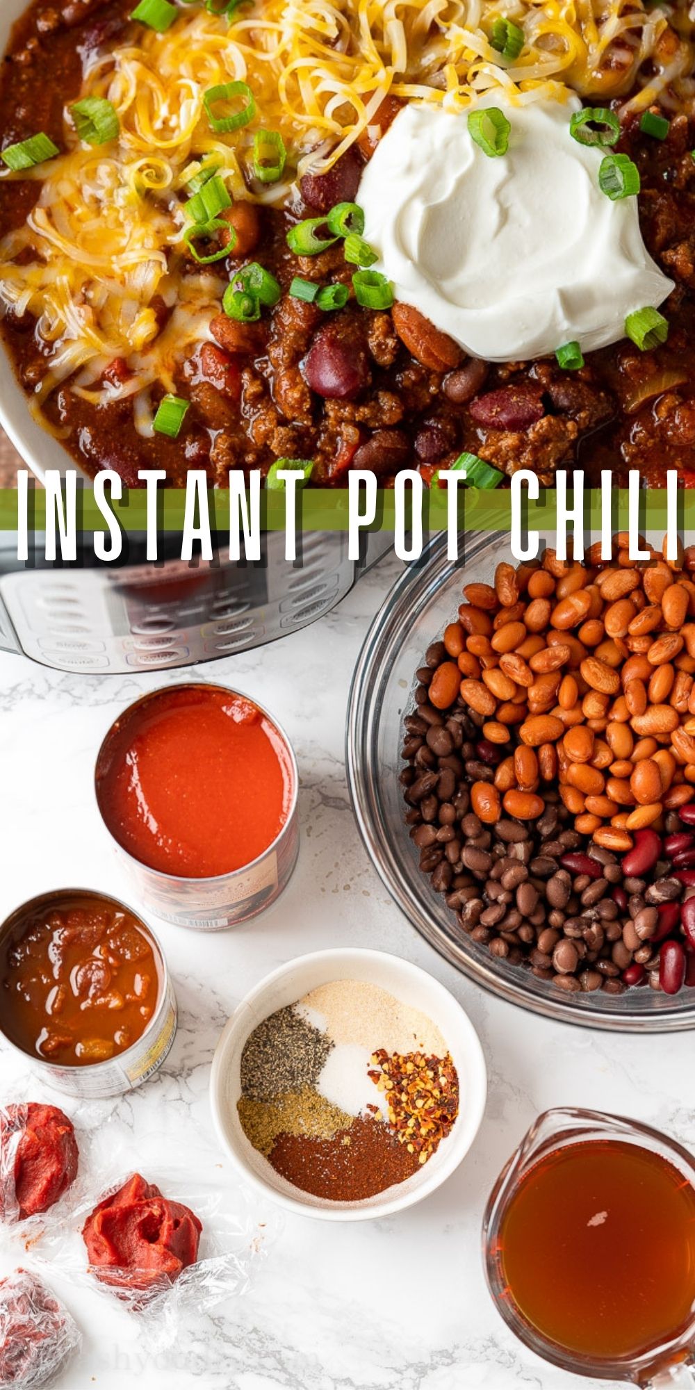 Best Instant Pot Chili Recipe I Wash You Dry