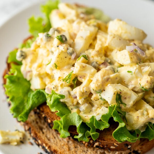 Lemon Caper Egg Salad Recipe I Wash You Dry