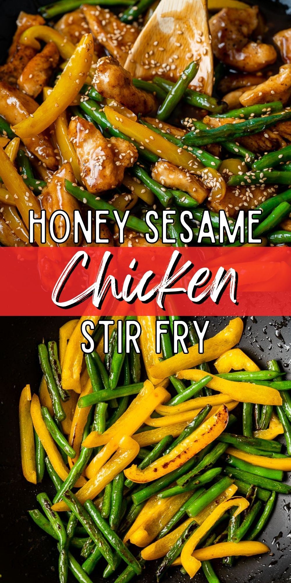 Honey Sesame Chicken Stir Fry I Wash You Dry