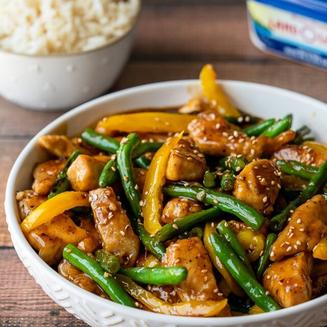 Green Bean Chicken Stir Fry I Wash You Dry