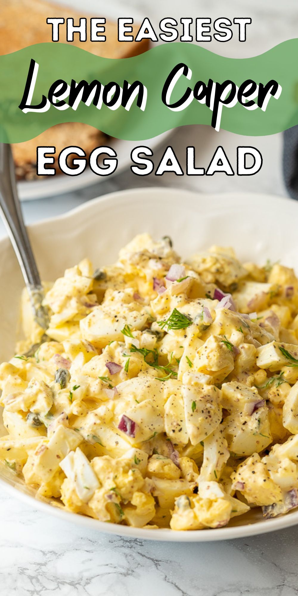 Lemon Caper Egg Salad Recipe I Wash You Dry