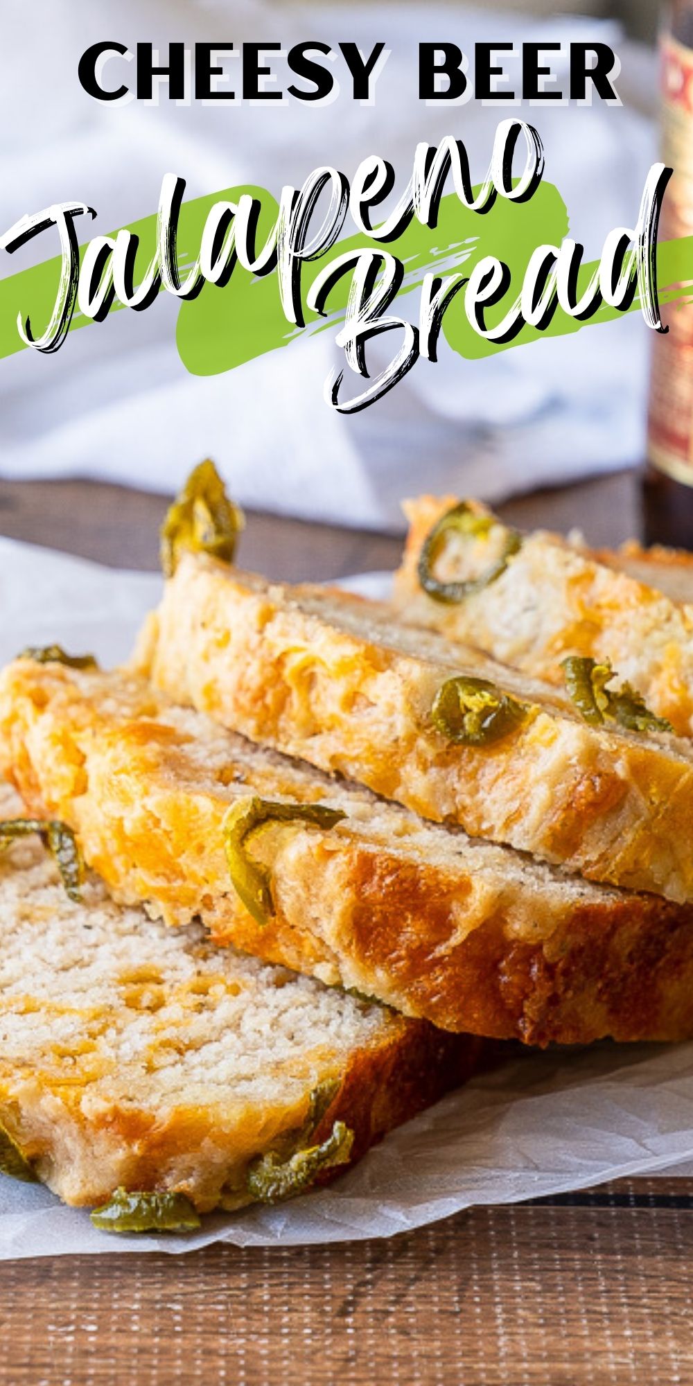Cheesy Jalapeño Beer Bread Recipe I Wash You Dry