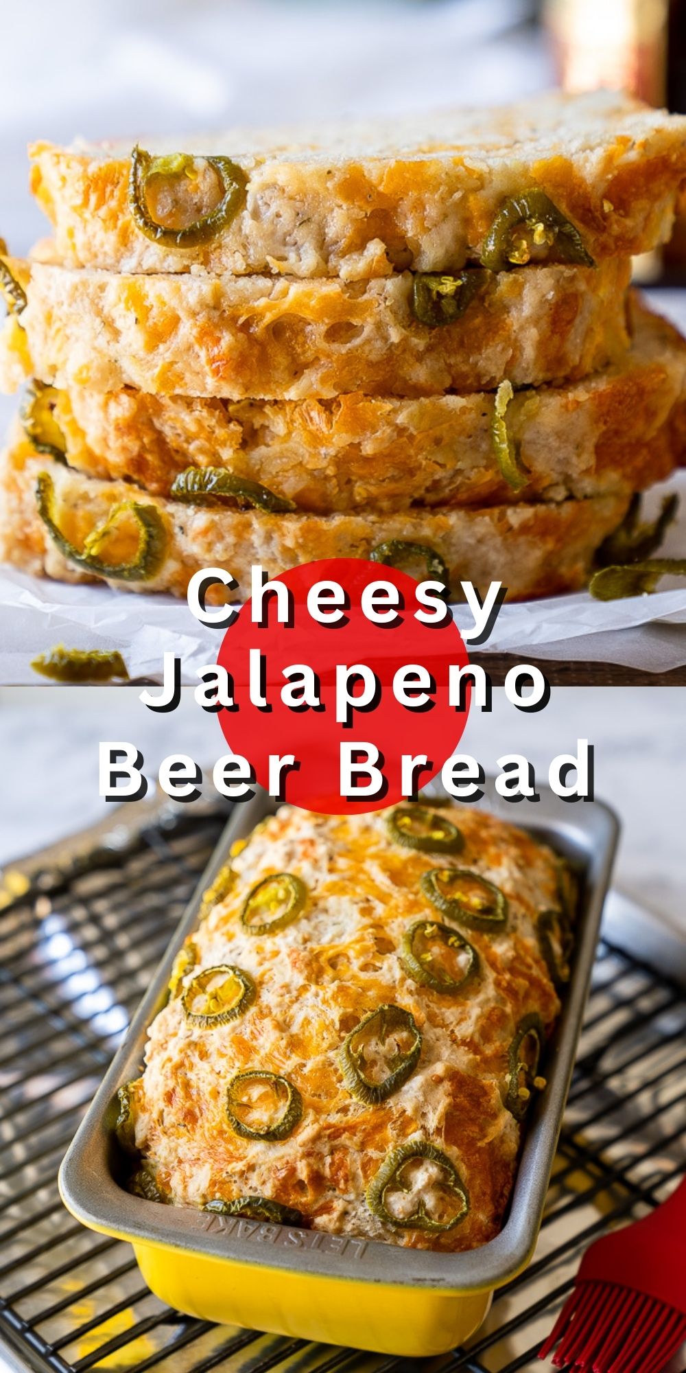 Cheesy Jalapeño Beer Bread Recipe I Wash You Dry