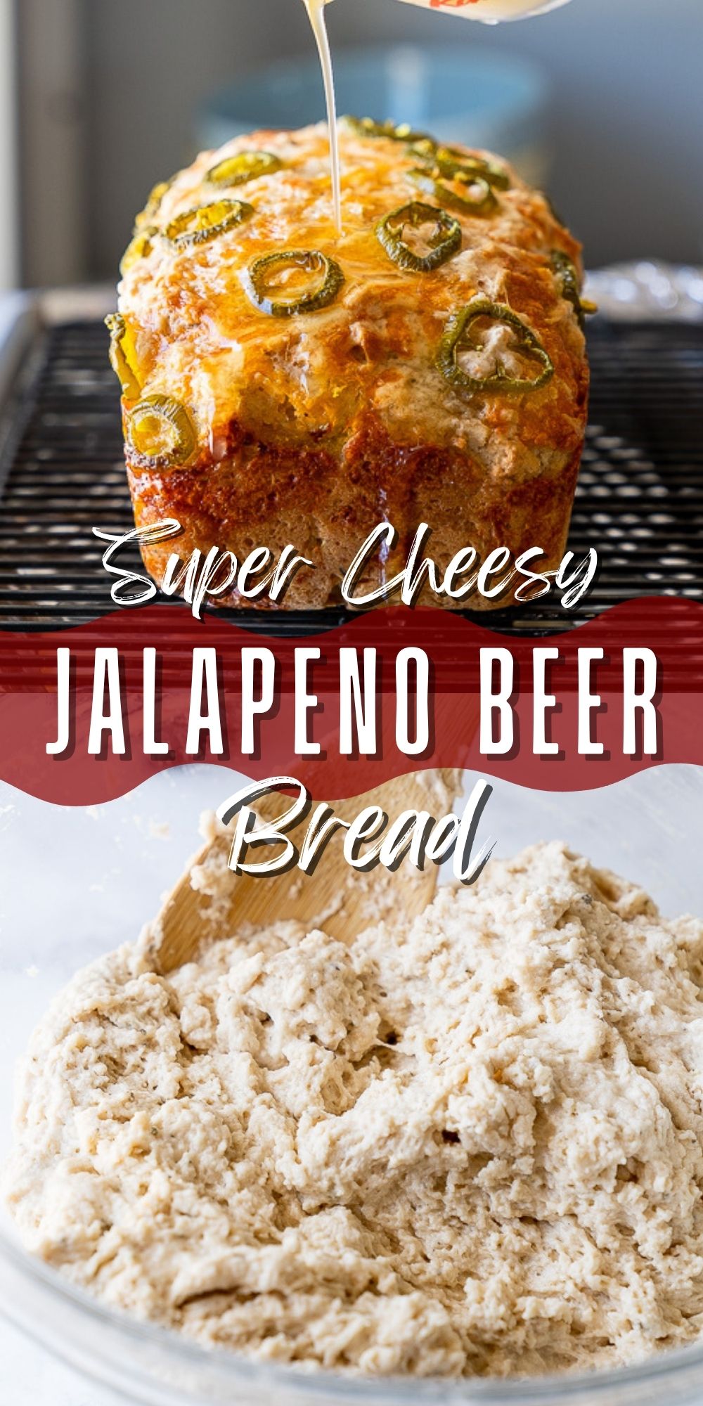 Cheesy Jalapeño Beer Bread Recipe I Wash You Dry