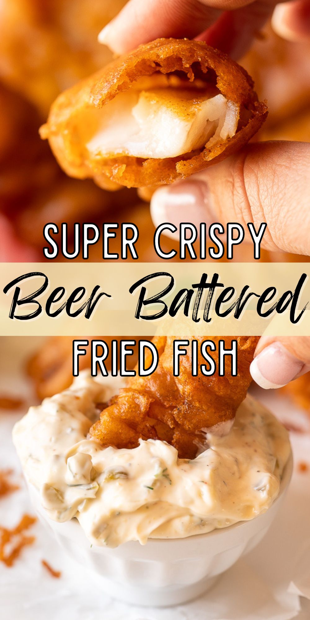 Crispy Beer Batter Fish Recipe - I Wash You Dry