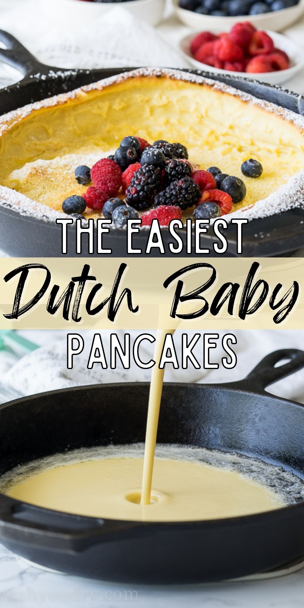 Super Easy Dutch Baby Pancake Recipe I Wash You Dry