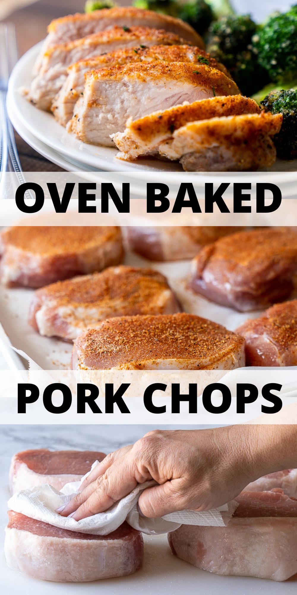 Juicy Oven Baked Pork Chops Recipe - I Wash You Dry