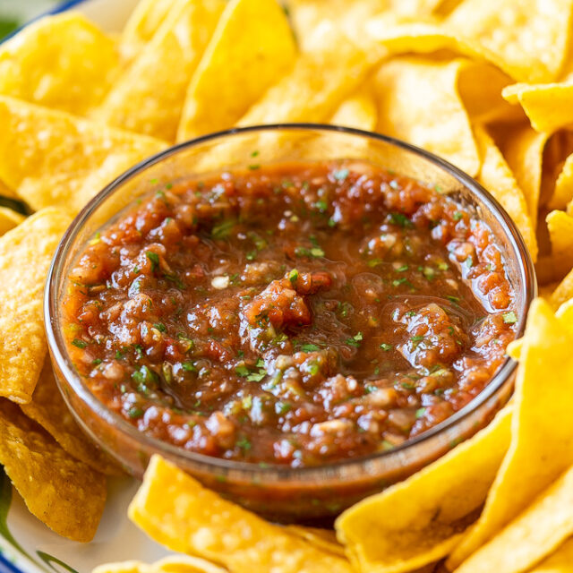 Restaurant Style Salsa Recipe - I Wash You Dry