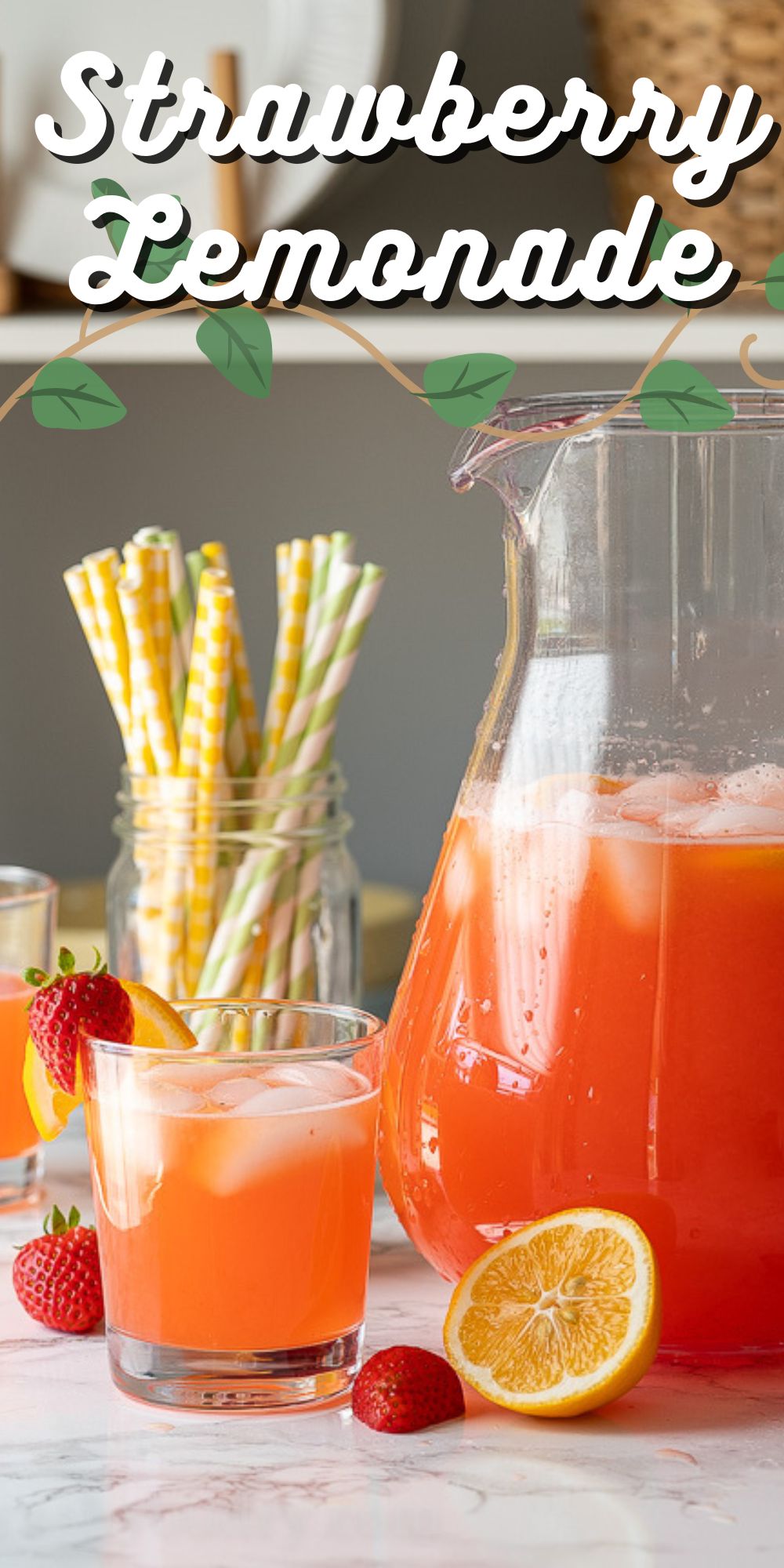 Refreshing Strawberry Lemonade Recipe - I Wash You Dry