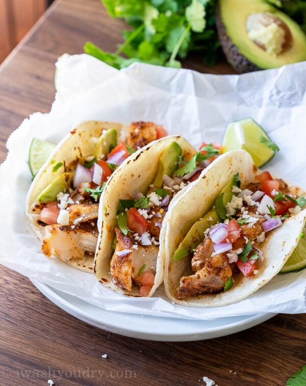 Baked Fish Tacos Recipe - I Wash You Dry