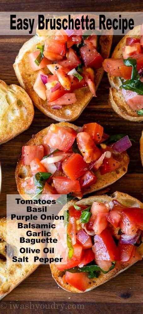 best bruschetta recipe