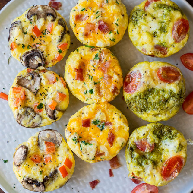 Frittata Egg Muffins 3 Ways I Wash You Dry