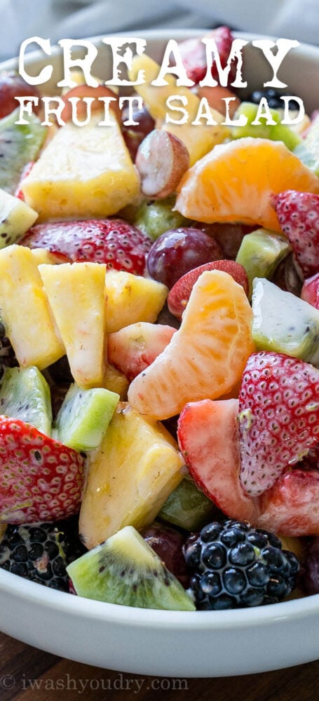 Creamy Fresh Fruit Salad Recipe
