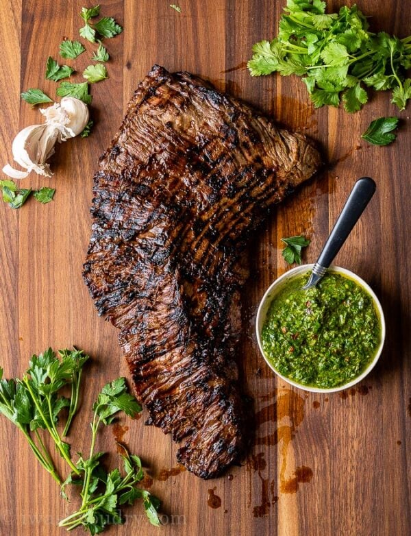 Grilled Skirt Steak Recipe I Wash You Dry