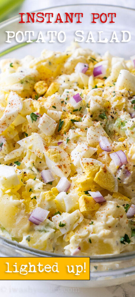 lightened up potato salad