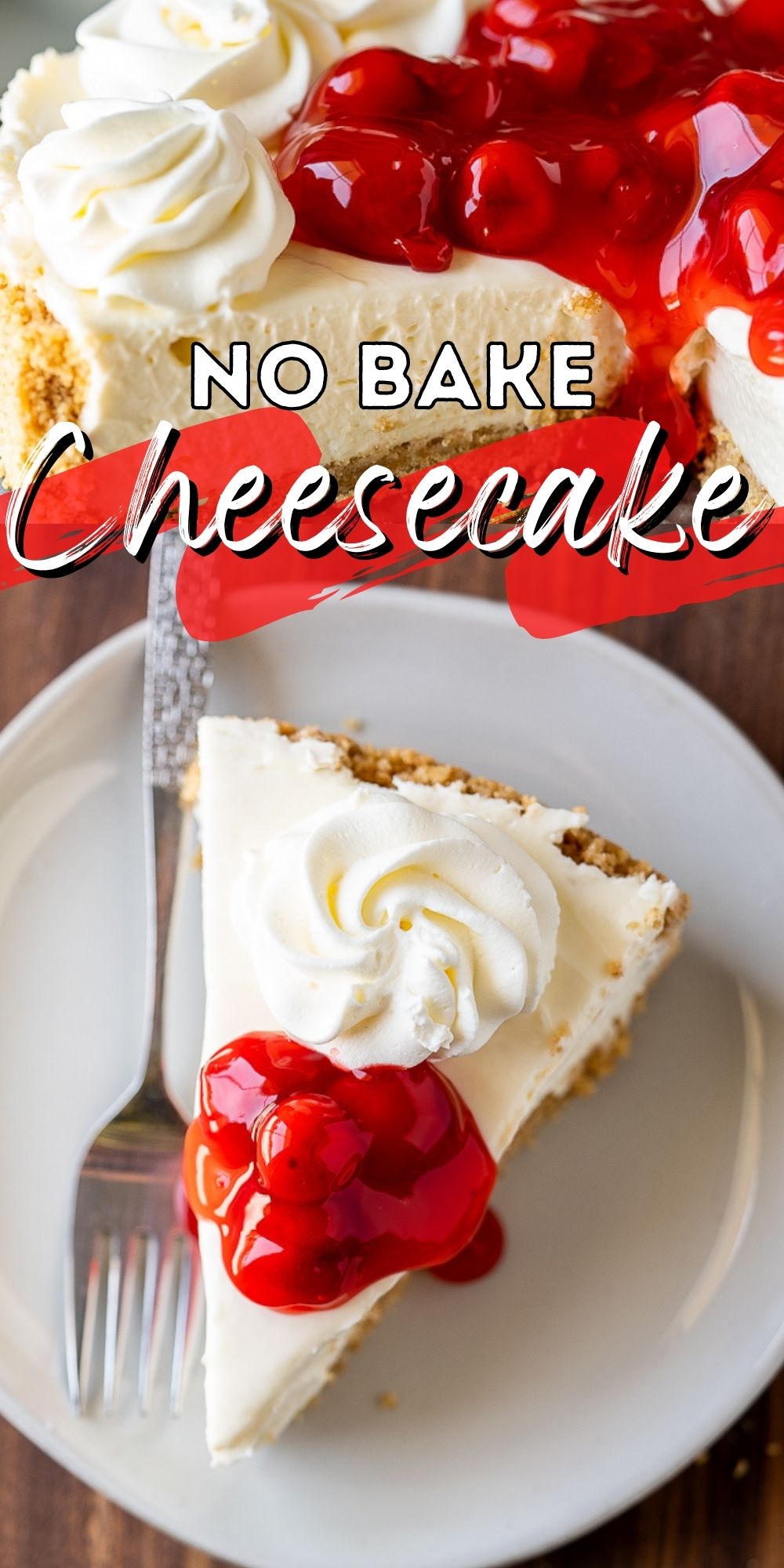 Easy No Bake Cheesecake Recipe - I Wash You Dry