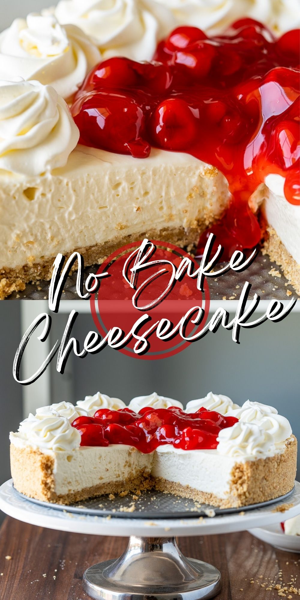 Easy No Bake Cheesecake Recipe - I Wash You Dry