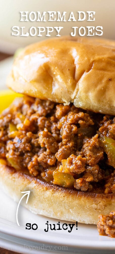 The perfect Sloppy joe Recipe - quick and easy!