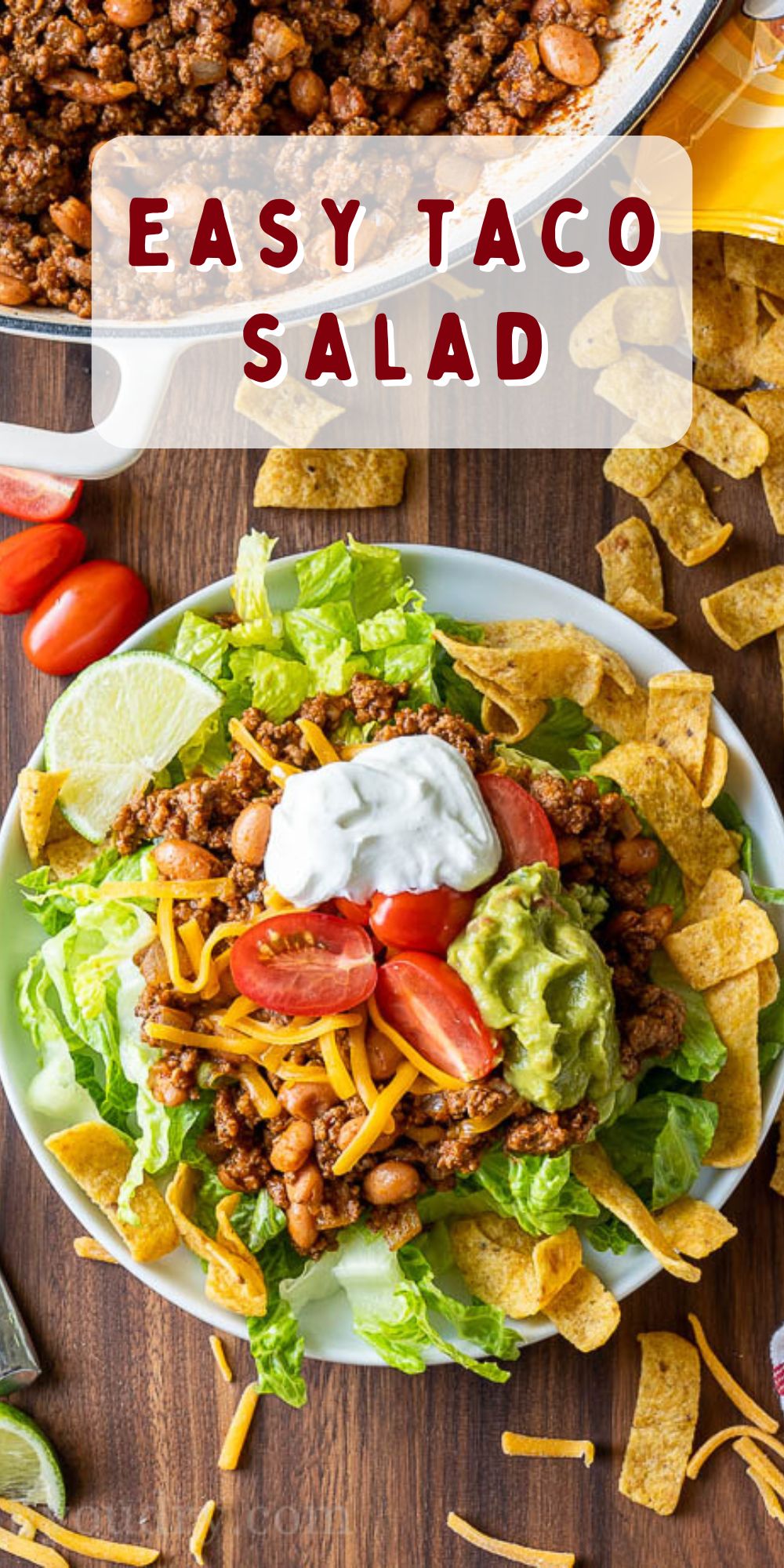 Quick Taco Salad Recipe - I Wash You Dry