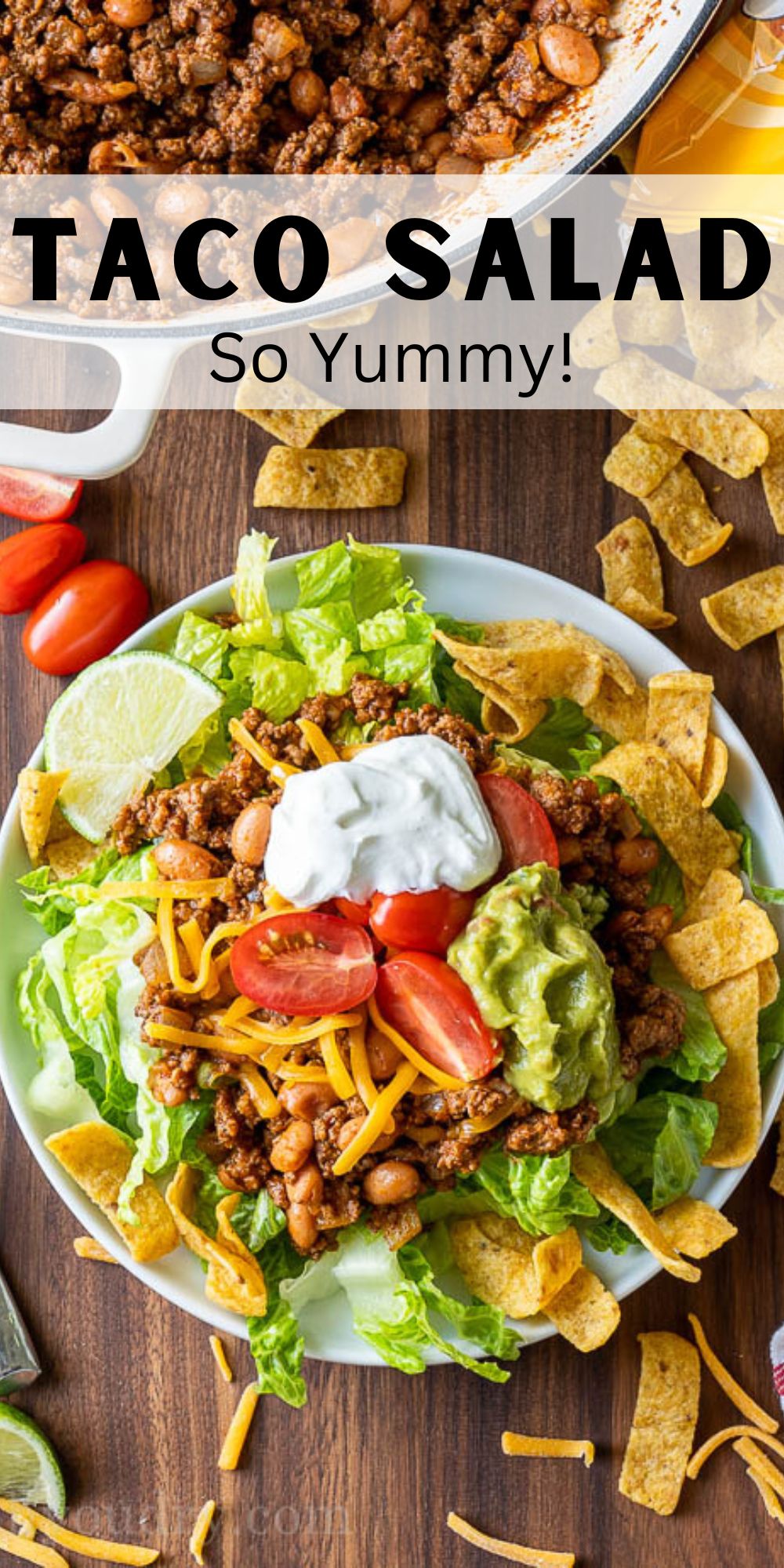 Quick Taco Salad Recipe - I Wash You Dry