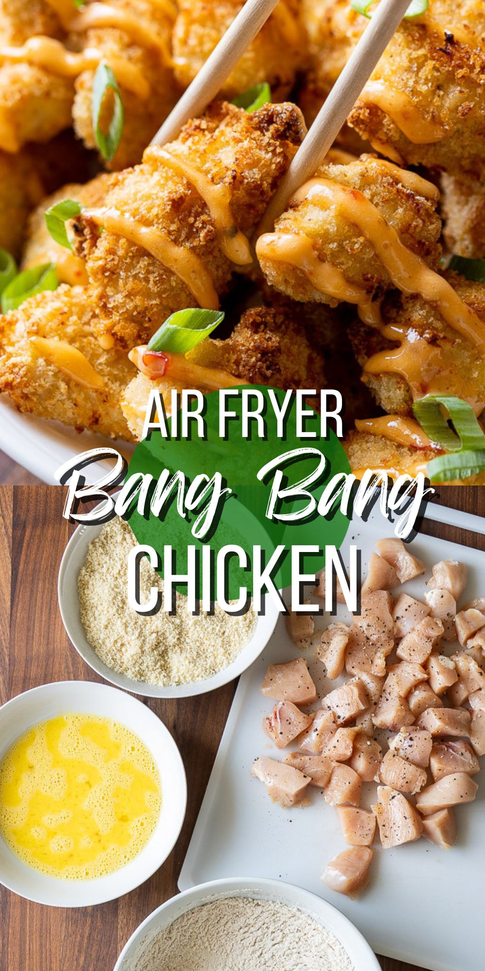 Air Fryer Bang Bang Chicken - I Wash You Dry