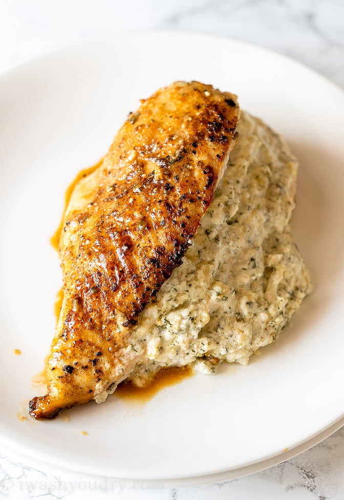 Spinach Stuffed Chicken Breast recipe