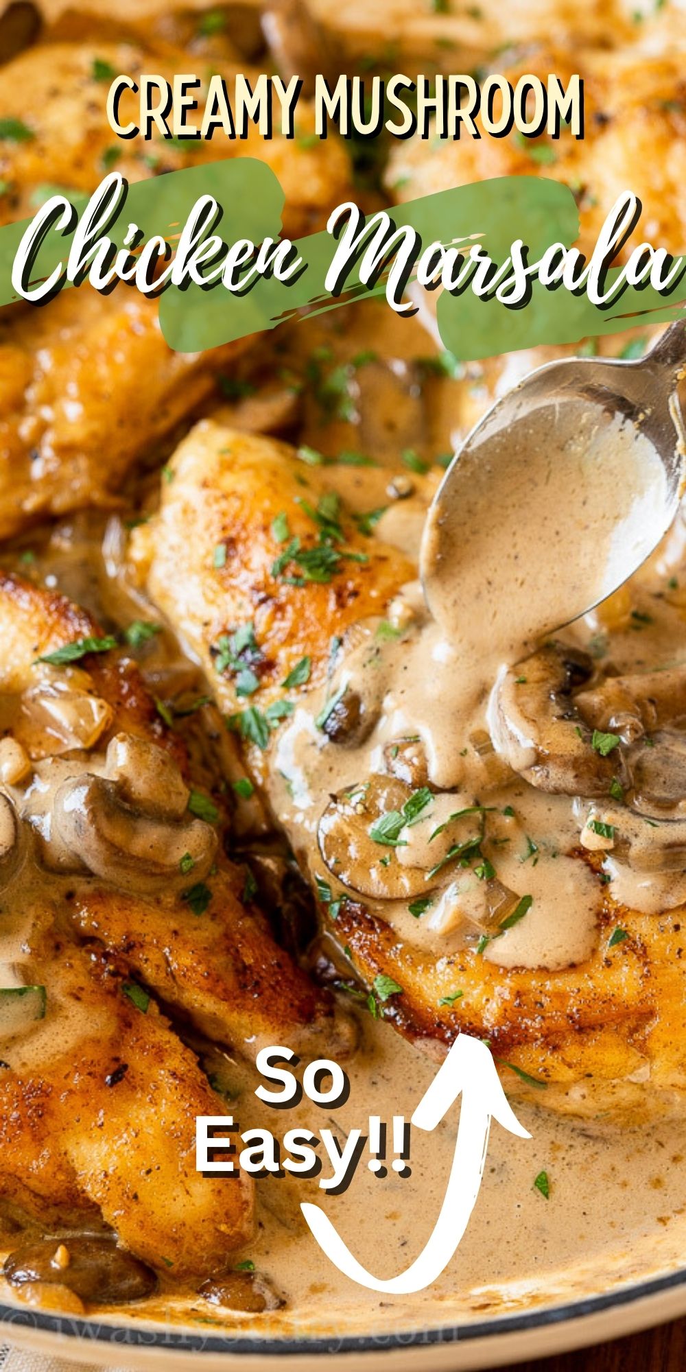 Quick Easy Chicken Marsala Recipe - I Wash You Dry